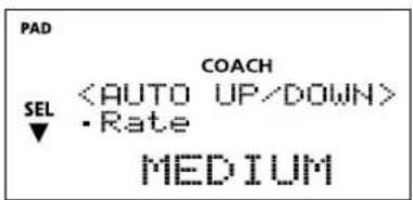 PAD COACH SEL Rate MEDIUM