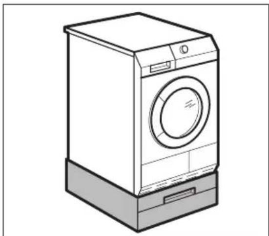 AEG Lavatherm T75470IH1E - Piedestalul cu sertar - 1