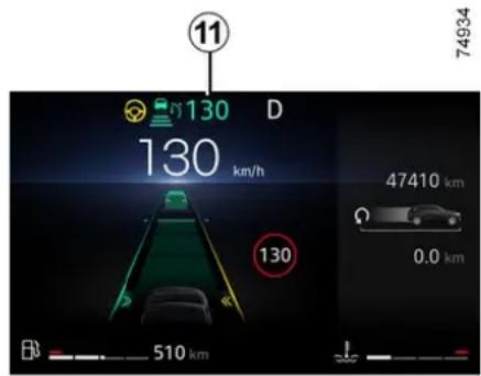 11 74934 130 km/h D 130 km/h 47410 km 0.0 km 130 510 km