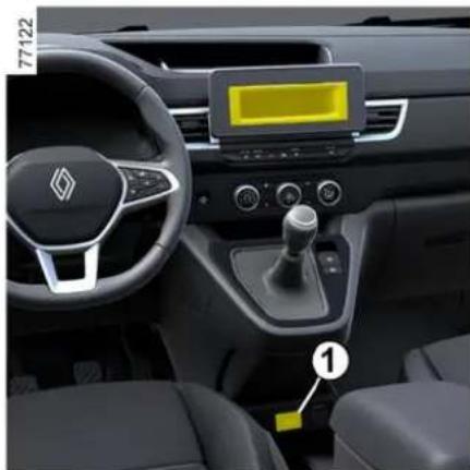 RENAULT Kangoo (2026) - zásuvky USB 1 - 1