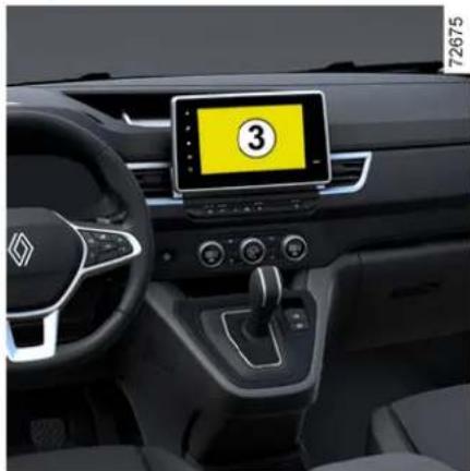 RENAULT Kangoo (2026) - Umiestnenie ultrazvukových snímačov 3 - 1