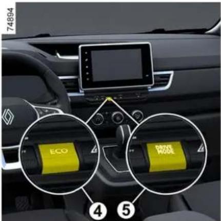 74894 ECO DRIVE MODE ④ ⑤