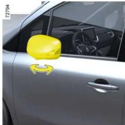 RENAULT Kangoo (2026) - Manuálne sklápacie vonkajšie spätné zrkadlá - 1