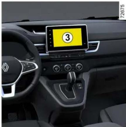 RENAULT Kangoo (2026) - Zapínanie/vypínanie funkcie - 1