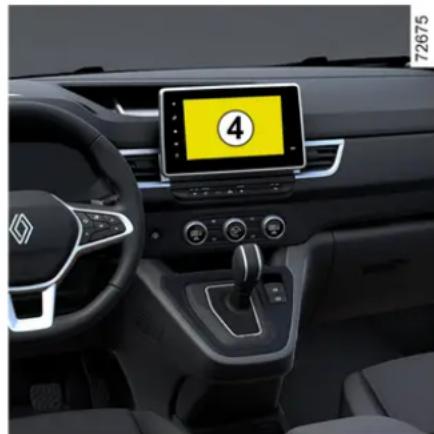 RENAULT Kangoo (2026) - Osobitné funkcie týkajúce sa stojacich cyklistov a chodcov - 2
