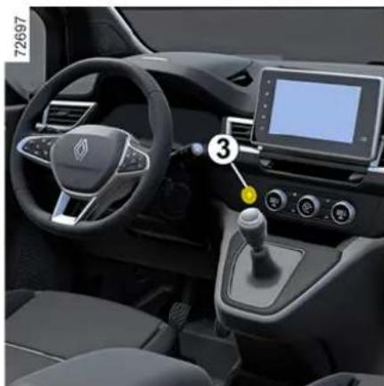 RENAULT Kangoo (2026) - Zodpovednosť vodiča pri parkovaní alebo odstavení vozidla - 3