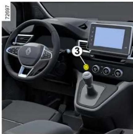 RENAULT Kangoo (2026) - Zodpovednosť vodiča pri parkovaní alebo odstavení vozidla - 2
