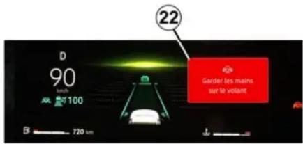 RENAULT Kangoo (2026) - Upozornenie detekcie prítomnosti rúk na volante - 1