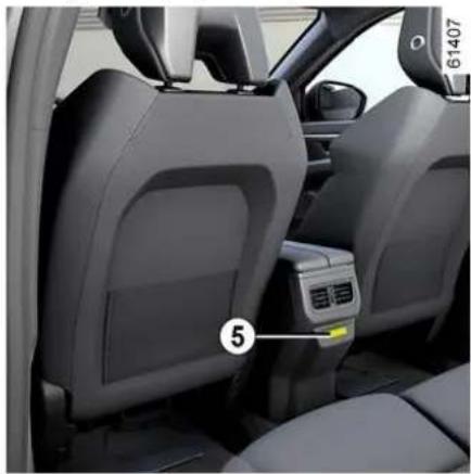 RENAULT Rafale (2026) - Multimedijalni portovi „USB-C“ - 1