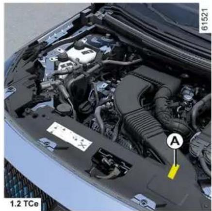 RENAULT Rafale (2026) - Osigurači u prostoru za putnike A - 4