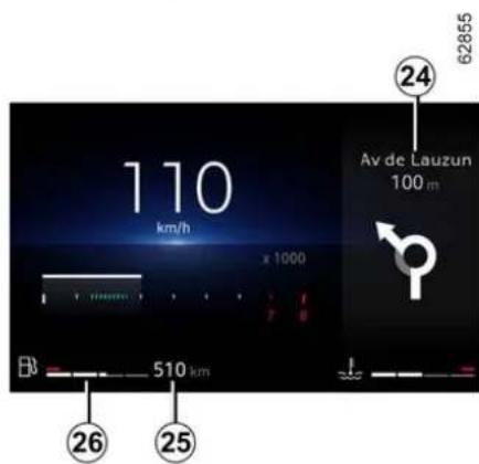 110 km/h x 1000 24 Av de Lauzun 100 m 510 km 26 25 62855