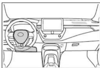 TOYOTA Corolla Hybrid (2019) - Podmienky, za których sa SRS air-bagy môžu nafúknut', mimo koliziu - 8