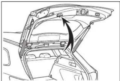 TOYOTA Corolla Hybrid (2019) - ■Otvorenie/zatvorenie zadných dverí zvonka - 4