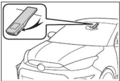 TOYOTA Yaris (2024) - Ovládanie páčky stieračov - 3