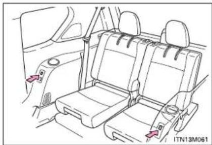 TOYOTA Land Cruiser 150 (2019) - Sedadlá tretieho radu - 1
