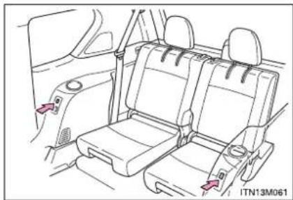TOYOTA Land Cruiser 150 (2018) - Sedadlá tretieho radu - 1