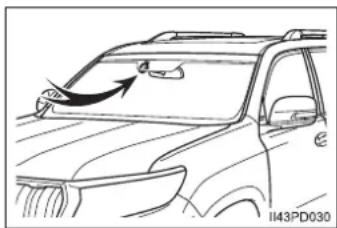 TOYOTA Land Cruiser 150 (2018) - Ovládanie páčky stieračov - 5