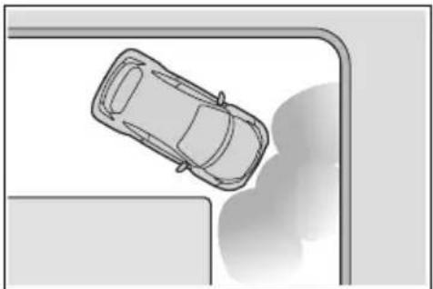 TOYOTA Yaris (2025) - Situácie, v których sa systém môže uviest' do činnosti, aj ked' nehrozí možnost' kolízie - 1