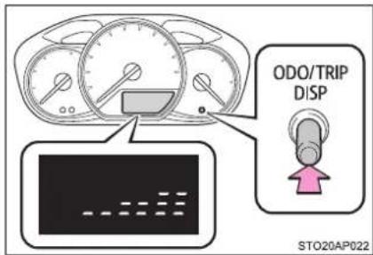 ODO/TRIP DISP STO20AP022