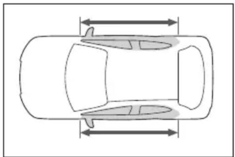 TOYOTA Yaris Hybrid (2026) - Zračni jastuci otvaraju se tijekom sudara s donje strane vozila u sljedećim situacijama - 7