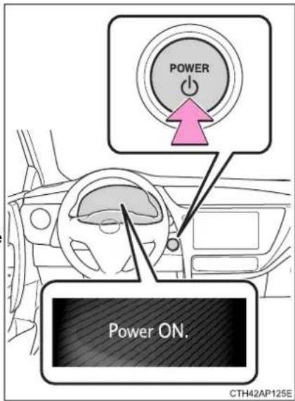 POWER Power ON. CTH42AP125E