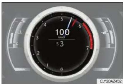 100 km/h 5 3 7 CLY20AZ452