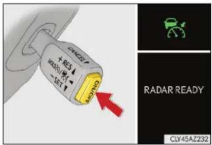 RESET + RES ROUND SET ROUND RADAR READY CLY45AZ232