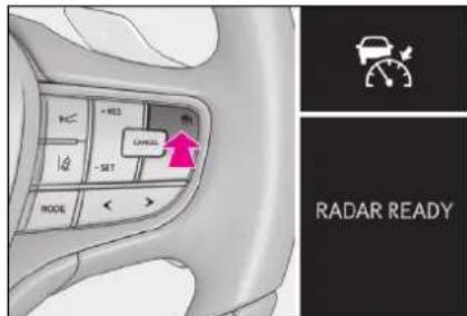 K + RES CANADA 12 - SET MODE Radar READY