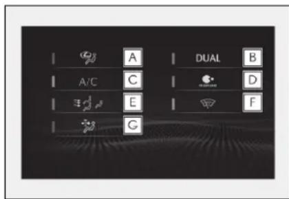 A A/C E G DUAL B D F