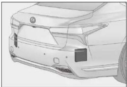 LEXUS LS 500h (2017) - Senzory - 2