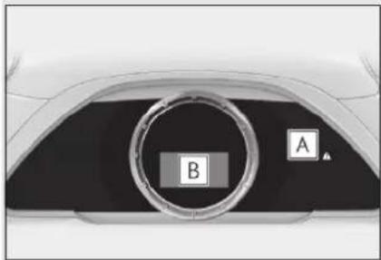 B A