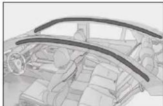 LEXUS LS 500h (2017) - Podmienky nafúknutia SRS airbagov (bočné a hlavové SRS airbagy) - 11