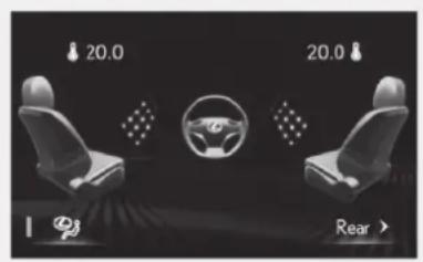 LEXUS LS 500h (2017) - Zapnutie Lexus Climate Concierge - 2