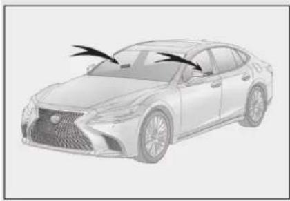 LEXUS LS 500h (2017) - ■ Zaistenie správnej funkcie systému - 1