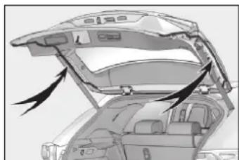 LEXUS NX 200 (2018) - ■ Situácie, v których nemusí funkcia za- tvoriť & zamknúť fungovať správne (vo- zidlá s hands-free elektricky ovládanými zadnými dverami) - 1