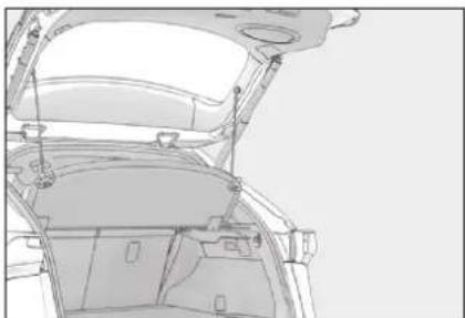 LEXUS NX 200 (2018) - Vybratie sady pre núdzovú opravu pneumatiky - 1