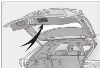 LEXUS NX 200 (2018) - Otvorenie/zatvorenie zadných dverí (vozidlá s elektricky ovládanými zadnými dverami) - 6