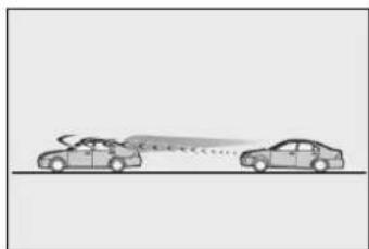 LEXUS NX 200 (2018) - Nastavenie vzdialenosti medzi vozidlami (režim vzdialenosti medzi vozidlami) - 6