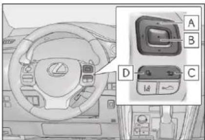 LEXUS NX 200 (2018) - Prepínanie zobrazenia prístroja - 1