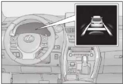 LEXUS NX 200 (2018) - Nastavenie vzdialenosti medzi vozidlami (režim vzdialenosti medzi vozidlami) - 3