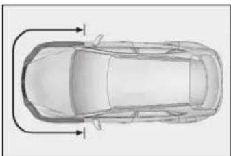LEXUS NX 200 (2018) - ■Typy kolízií, pri których sa nemusia SRS airbagy nafúknut' (bočné a hlavové SRS airbagy) - 3