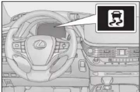 LEXUS LS 350 (2022) - Ked'sú v činnosti systémy TRC/VSC (vozidlá bez Lexus Safety System + A) - 1