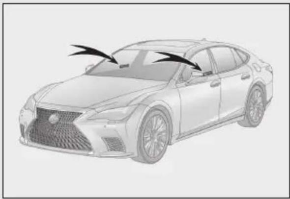 LEXUS LS 350 (2022) - ■ Zaistenie správnej funkcie systému - 1