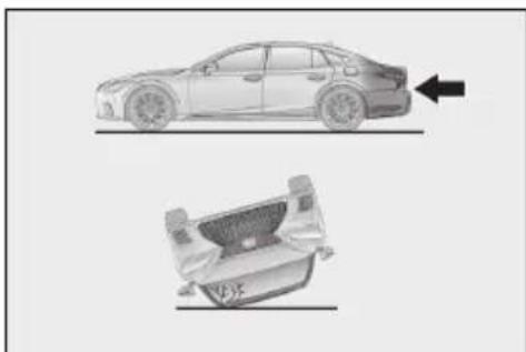 LEXUS LS 350 (2022) - Podmienky nafúknutia SRS airbagov (bočné a hlavové SRS airbagy) - 5