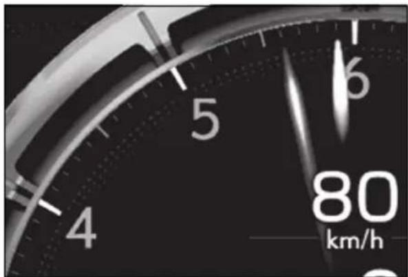 4 5 6 80 km/h