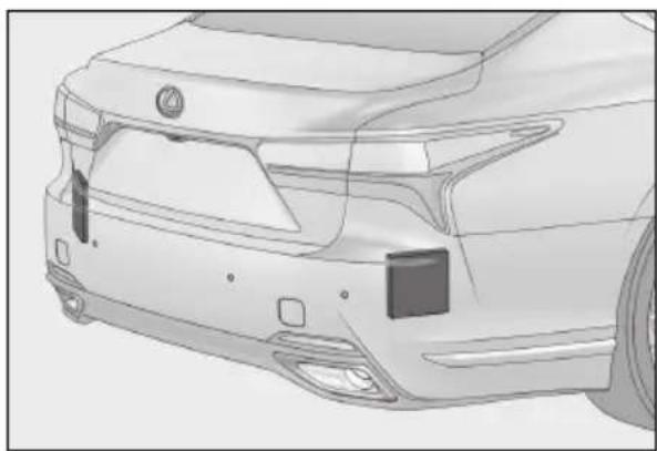 LEXUS LS 350 (2022) - Senzory - 2