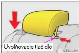 Uvolňovacie tlačidlo IN33G5069