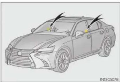 LEXUS GS 200t (2015) - ■ Zaistenie správnej funkcie systému - 1
