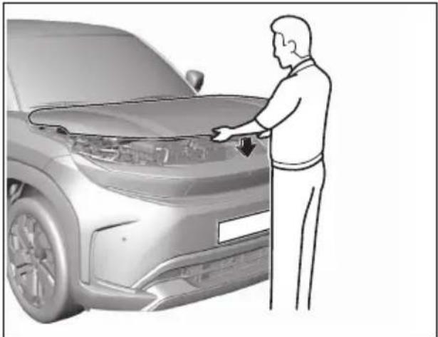 TOYOTA Urban Cruiser (2025) - Zatvaranje poklopca motora - 1