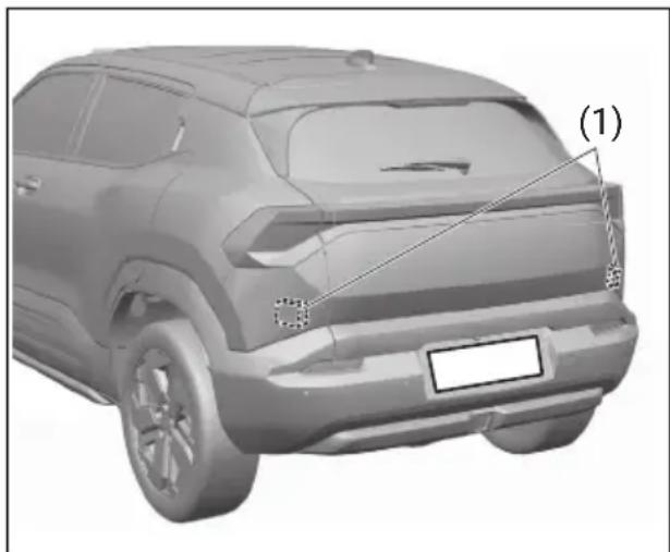 TOYOTA Urban Cruiser (2025) - Rukovanje radarskim senzorima - 1